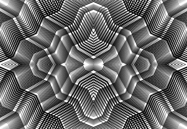 Tekrarlanabilir ve fayanslanabilir ızgara, zig-zag ağı, çapraz çapraz ve dalgalı birleşme, iç içe geçme ve iç içe geçme çizgileri. soyut kafes ve ızgara, ızgara ve ağ dokusu, desen ve arkaplan