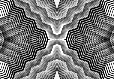 Tekrarlanabilir ve fayanslanabilir ızgara, zig-zag ağı, çapraz çapraz ve dalgalı birleşme, iç içe geçme ve iç içe geçme çizgileri. soyut kafes ve ızgara, ızgara ve ağ dokusu, desen ve arkaplan