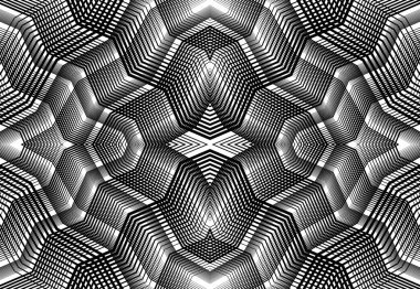 Tekrarlanabilir ve fayanslanabilir ızgara, zig-zag ağı, çapraz çapraz ve dalgalı birleşme, iç içe geçme ve iç içe geçme çizgileri. soyut kafes ve ızgara, ızgara ve ağ dokusu, desen ve arkaplan