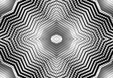 Tekrarlanabilir ve fayanslanabilir ızgara, zig-zag ağı, çapraz çapraz ve dalgalı birleşme, iç içe geçme ve iç içe geçme çizgileri. soyut kafes ve ızgara, ızgara ve ağ dokusu, desen ve arkaplan