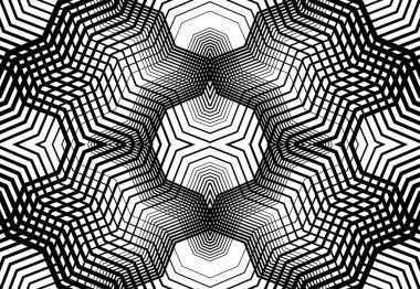 Tekrarlanabilir ve fayanslanabilir ızgara, zig-zag ağı, çapraz çapraz ve dalgalı birleşme, iç içe geçme ve iç içe geçme çizgileri. soyut kafes ve ızgara, ızgara ve ağ dokusu, desen ve arkaplan