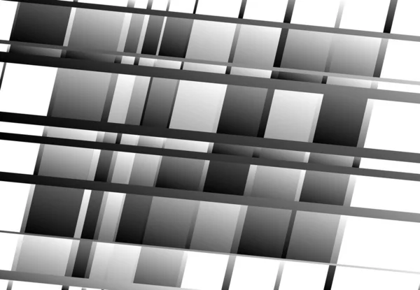 Tessallation Mosaico Escala Grises Abstracta Fondo Blanco Negro Geométrico Rectángulo — Archivo Imágenes Vectoriales