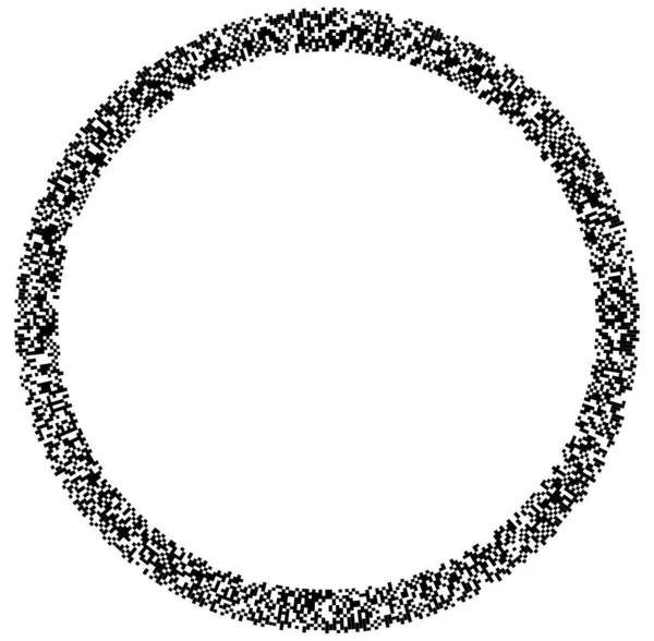 Случайные Квадраты Образовании Кругов Абстрактный Черно Белый Монохромный Сероватый Геометрический — стоковый вектор