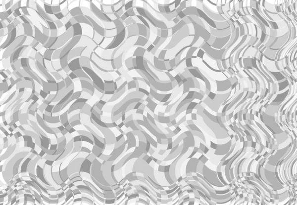 Mozaikové Pozadí Tessellation Vzor Vlnité Vlnité Vlnité Vlnité Ilustrace Abstraktní — Stockový vektor