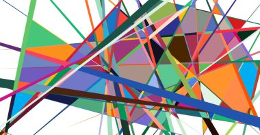 Geometrik formasyon mozaiği, tessellasyon tasarım ögesi, arkaplan, doku ve şablon. Patchwork grafikleri