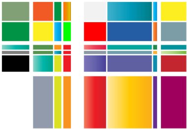 Gürültü, arıza konsepti soyut renkli vektör çizimi. Rastgele dikdörtgenler, kareler mozaik, tesselasyon geometrik arkaplan ögesi, desen ve doku