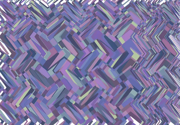 Mosaik Bakgrund Tessellation Mönster Lila Vågigt Viftande Och Böljande Illustration — Stock vektor