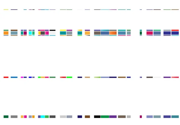 Gürültü Arıza Konsepti Soyut Renkli Vektör Çizimi Rastgele Dikdörtgenler Kareler — Stok Vektör
