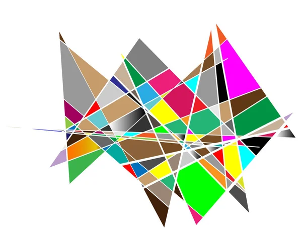 ノイズ グリッチコンセプト抽象的なカラフルなベクトルイラスト ランダムな長方形 正方形のモザイク テッセレーション幾何学的背景要素 パターンとテクスチャ — ストックベクタ
