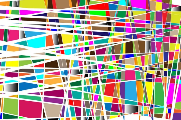Ruido Concepto Fallo Abstracto Vector Colorido Ilustración Rectángulos Aleatorios Cuadrados — Archivo Imágenes Vectoriales