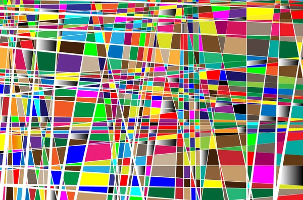 Buller Glitch Koncept Abstrakt Färgglada Vektor Illustration Slumpmässiga Rektanglar Kvadrater — Stock vektor