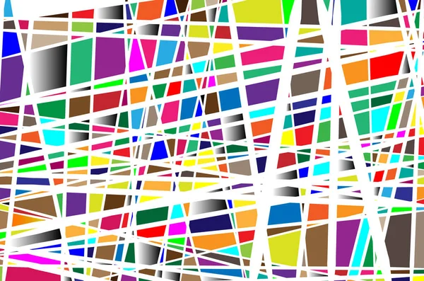 Ruído Conceito Falha Ilustração Vetorial Colorido Abstrato Retângulos Aleatórios Quadrados —  Vetores de Stock