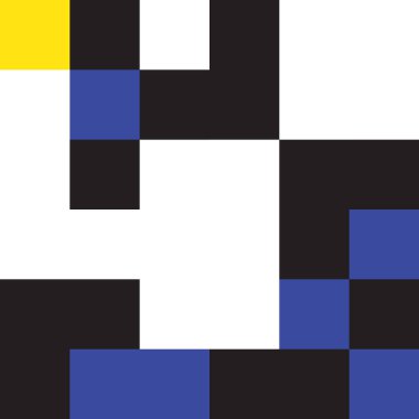 Pikselleştirme, Rastgele kareler, Rastgele renk deseni, arkaplan ve dokuyu engeller