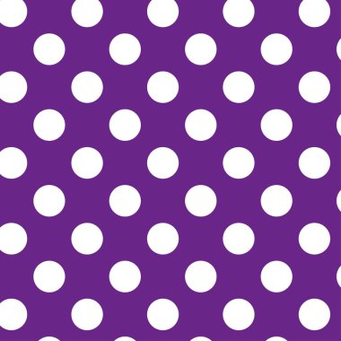 Beyaz daireler, noktalar, renk arkaplanı üzerindeki lekeler. Kusursuz tekrarlanabilir yarım ton kalıbı. Basit noktalama, noktalama, noktalama işaretleri, ambalaj kağıdı çizimleri. Vektör