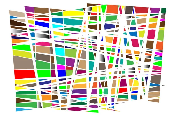 Noise Glitch Concept Abstrait Illustration Vectorielle Colorée Rectangles Aléatoires Carrés — Image vectorielle