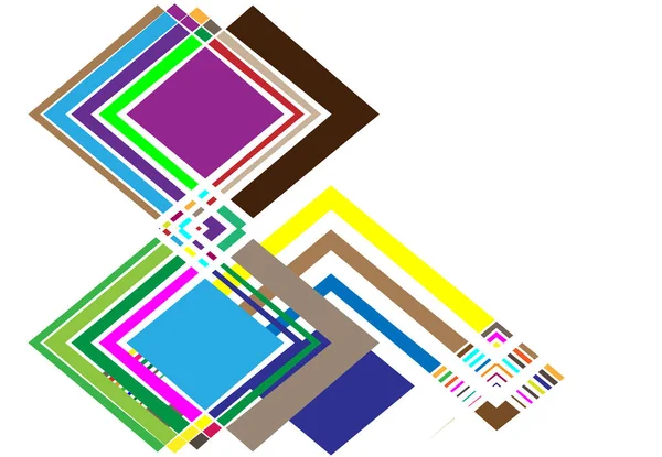 Rauschen Glitch Konzept Abstrakte Bunte Vektorillustration Zufällige Rechtecke Quadrate Mosaik — Stockvektor