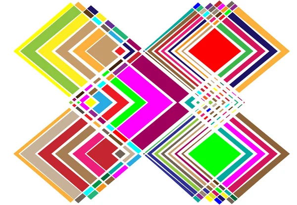 Θόρυβος Δυσλειτουργία Έννοια Αφηρημένη Πολύχρωμη Διανυσματική Απεικόνιση Τυχαία Ορθογώνια Τετράγωνα — Διανυσματικό Αρχείο