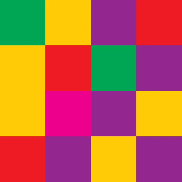 Pixellation Random Kwadratów Blokuje Losowy Wzór Kolorów Tła Tekstury — Wektor stockowy