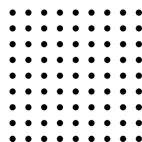 Pois Demi Tons Répétés Motif Polkadots Pointillés Freckle Stipple Taches — Image vectorielle