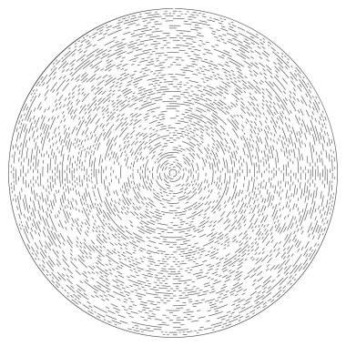 Radikal, yayılan çizgiler soyut patlama elementi. Konsantrik girdap volt, sarmal yayılan şeritler. Dairesel, döngüsel şeritler, çizgiler daire şeklinde. Çevir, döndür, döndür, döndür.