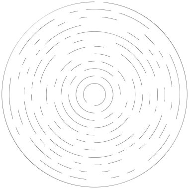 Radikal, yayılan çizgiler soyut patlama elementi. Konsantrik girdap volt, sarmal yayılan şeritler. Dairesel, döngüsel şeritler, çizgiler daire şeklinde. Çevir, döndür, döndür, döndür.