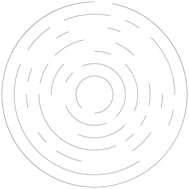 Radikal, yayılan çizgiler soyut patlama elementi. Konsantrik girdap volt, sarmal yayılan şeritler. Dairesel, döngüsel şeritler, çizgiler daire şeklinde. Çevir, döndür, döndür, döndür.