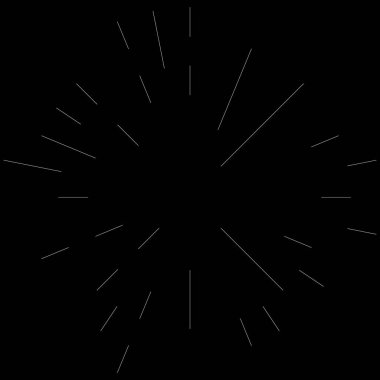 Radikal, yayılan çizgiler soyut patlama elementi. Konsantrik girdap volt, sarmal yayılan şeritler. Dairesel, döngüsel şeritler, çizgiler daire şeklinde. Çevir, döndür, döndür, döndür.