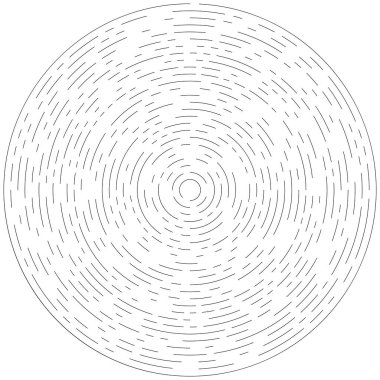 Radikal, yayılan çizgiler soyut patlama elementi. Konsantrik girdap volt, sarmal yayılan şeritler. Dairesel, döngüsel şeritler, çizgiler daire şeklinde. Çevir, döndür, döndür, döndür.