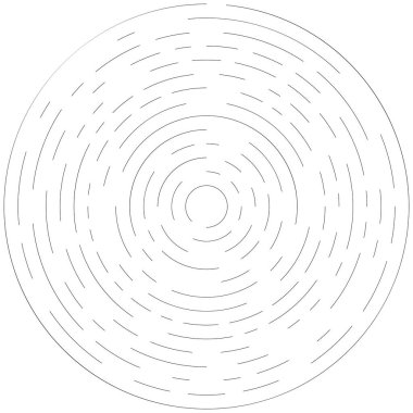 Radikal, yayılan çizgiler soyut patlama elementi. Konsantrik girdap volt, sarmal yayılan şeritler. Dairesel, döngüsel şeritler, çizgiler daire şeklinde. Çevir, döndür, döndür, döndür.