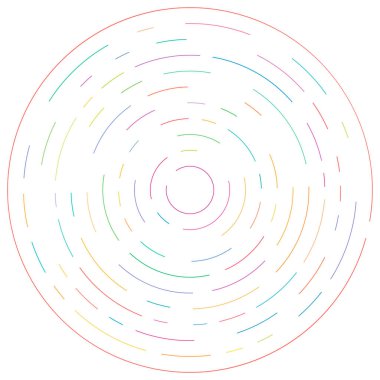 Radikal, yayılan çizgiler soyut patlama elementi. Konsantrik girdap volt, sarmal yayılan şeritler. Dairesel, döngüsel şeritler, çizgiler daire şeklinde. Çevir, döndür, döndür, döndür.