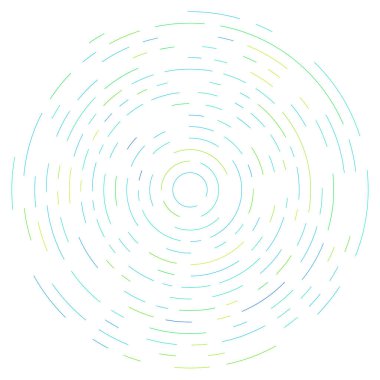 Radikal, yayılan çizgiler soyut patlama elementi. Konsantrik girdap volt, sarmal yayılan şeritler. Dairesel, döngüsel şeritler, çizgiler daire şeklinde. Çevir, döndür, döndür, döndür.
