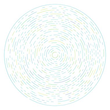 Radikal, yayılan çizgiler soyut patlama elementi. Konsantrik girdap volt, sarmal yayılan şeritler. Dairesel, döngüsel şeritler, çizgiler daire şeklinde. Çevir, döndür, döndür, döndür.