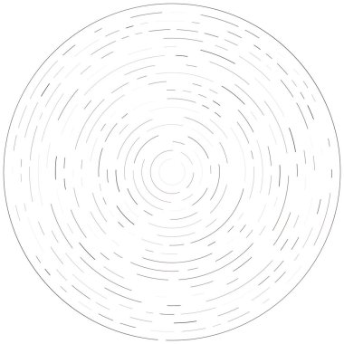 Radikal, yayılan çizgiler soyut patlama elementi. Konsantrik girdap volt, sarmal yayılan şeritler. Dairesel, döngüsel şeritler, çizgiler daire şeklinde. Çevir, döndür, döndür, döndür.