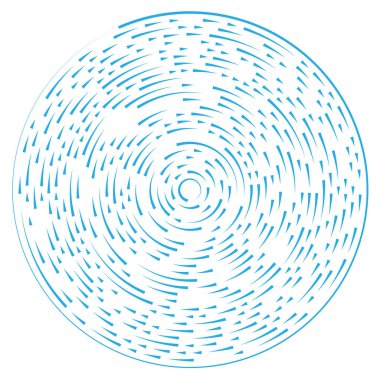 Radikal, yayılan çizgiler soyut patlama elementi. Konsantrik girdap volt, sarmal yayılan şeritler. Dairesel, döngüsel şeritler, çizgiler daire şeklinde. Çevir, döndür, döndür, döndür.