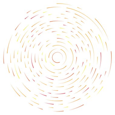 Radikal, yayılan çizgiler soyut patlama elementi. Konsantrik girdap volt, sarmal yayılan şeritler. Dairesel, döngüsel şeritler, çizgiler daire şeklinde. Çevir, döndür, döndür, döndür.
