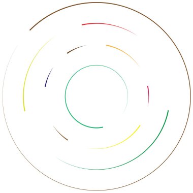 Radikal, yayılan çizgiler soyut patlama elementi. Konsantrik girdap volt, sarmal yayılan şeritler. Dairesel, döngüsel şeritler, çizgiler daire şeklinde. Çevir, döndür, döndür, döndür.