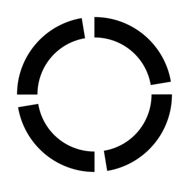 Dairesel dairesel, yayılan çizgiler, ışınlar, ışınlar. Geometrik çember vektör çizimi. Döngüsel konsantrasyon deseni