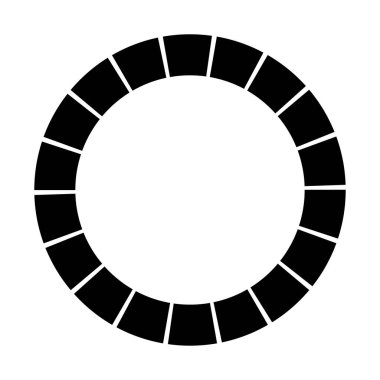 Dairesel dairesel, yayılan çizgiler, ışınlar, ışınlar. Geometrik çember vektör çizimi. Döngüsel konsantrasyon deseni