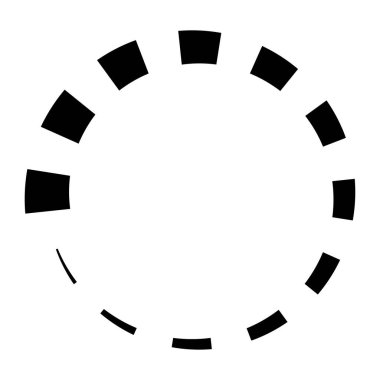 Dairesel dairesel, yayılan çizgiler, ışınlar, ışınlar. Geometrik çember vektör çizimi. Döngüsel konsantrasyon deseni