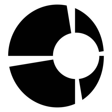 Dairesel dairesel, yayılan çizgiler, ışınlar, ışınlar. Geometrik çember vektör çizimi. Döngüsel konsantrasyon deseni