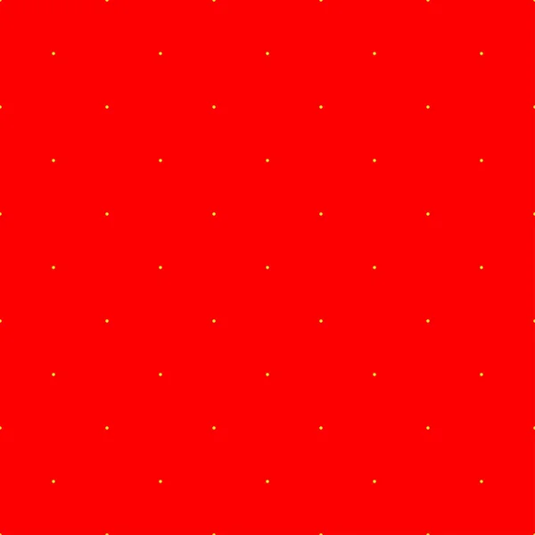 Popart Pointillist Pointillism Hladká Červená Žluté Kruhy Tečky Tečkovaný Vzor — Stockový vektor