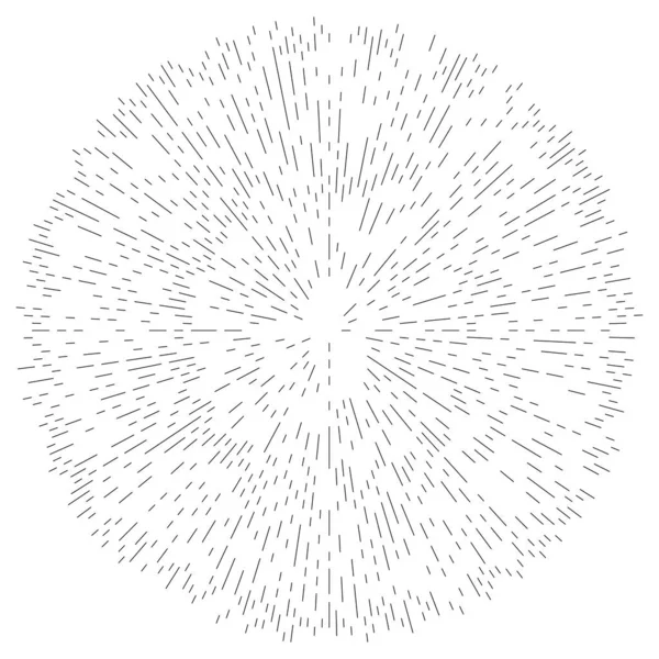 Radikal, yayılan çizgiler soyut patlama elementi. Konsantrik girdap volt, sarmal yayılan şeritler. Dairesel, döngüsel şeritler, çizgiler daire şeklinde. Çevir, döndür, döndür, döndür.
