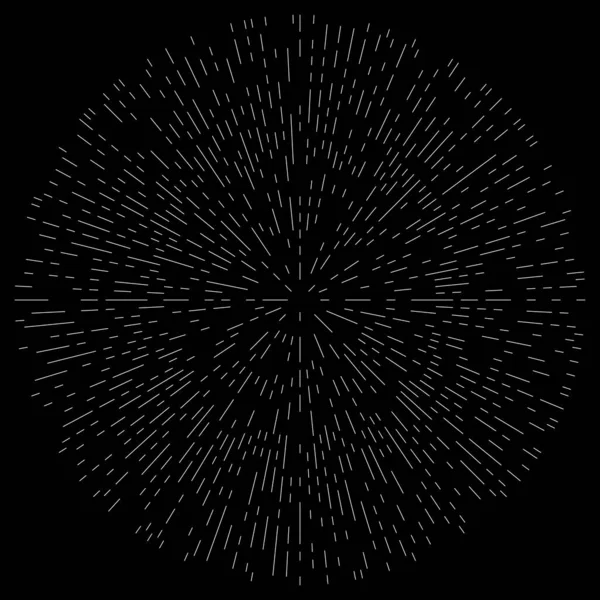 Radikal, yayılan çizgiler soyut patlama elementi. Konsantrik girdap volt, sarmal yayılan şeritler. Dairesel, döngüsel şeritler, çizgiler daire şeklinde. Çevir, döndür, döndür, döndür.