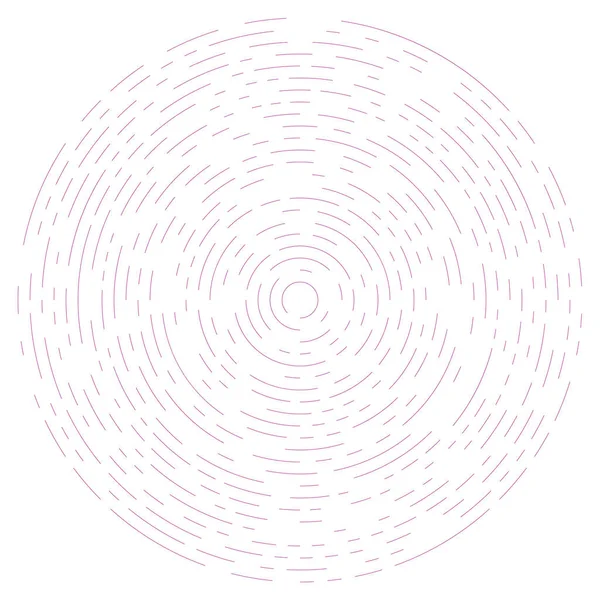 Radiale Stralende Lijnen Abstracte Barsten Element Concentrische Draaikolk Helix Verspreidende — Stockvector