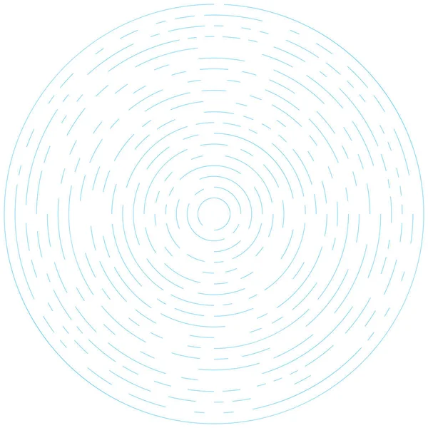 Líneas Radiales Irradiantes Elemento Explosión Abstracta Giro Concéntrico Voluta Hélice — Archivo Imágenes Vectoriales