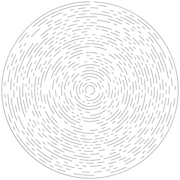 Líneas Radiales Irradiantes Elemento Explosión Abstracta Giro Concéntrico Voluta Hélice — Archivo Imágenes Vectoriales