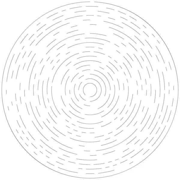 Líneas Radiales Irradiantes Elemento Explosión Abstracta Giro Concéntrico Voluta Hélice — Archivo Imágenes Vectoriales