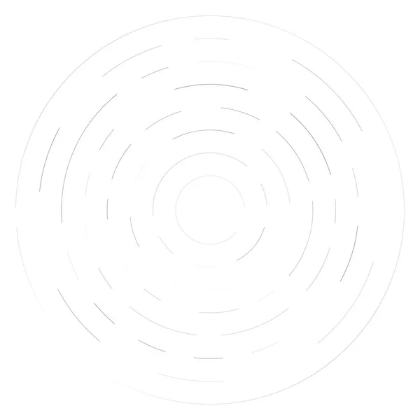 Радиальные Излучающие Линии Абстрактный Элемент Разрыва Концентрический Вихрь Объёмный Спираль — стоковый вектор