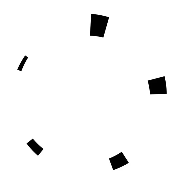 Kruhové Radiální Vyzařující Linie Paprsky Paprsky Geometrický Vektorový Obrázek Kruhu — Stockový vektor