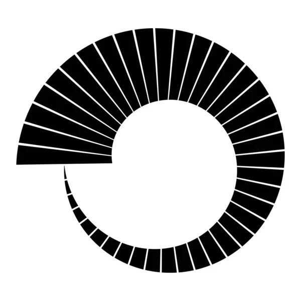 Circular Radial Linhas Radiantes Vigas Raios Ilustração Vetorial Círculo Geométrico —  Vetores de Stock